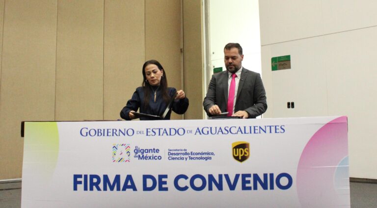 firma convenio GOBEDO-UPS